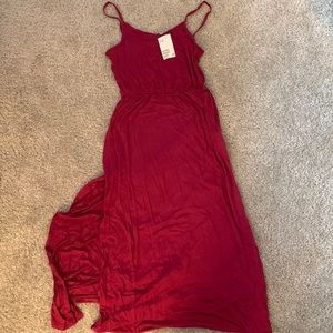 H&M stretchy maxi dress